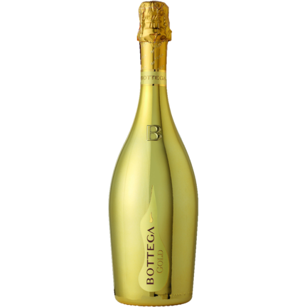 Bottega Prosecco Spumante Gold wijn fles italie goud