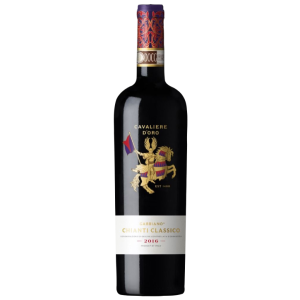 Cavaliere d’Oro Chianti Classico DOCG rode wijn fles Italie
