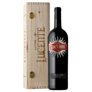 Lucente magnum in houten kist